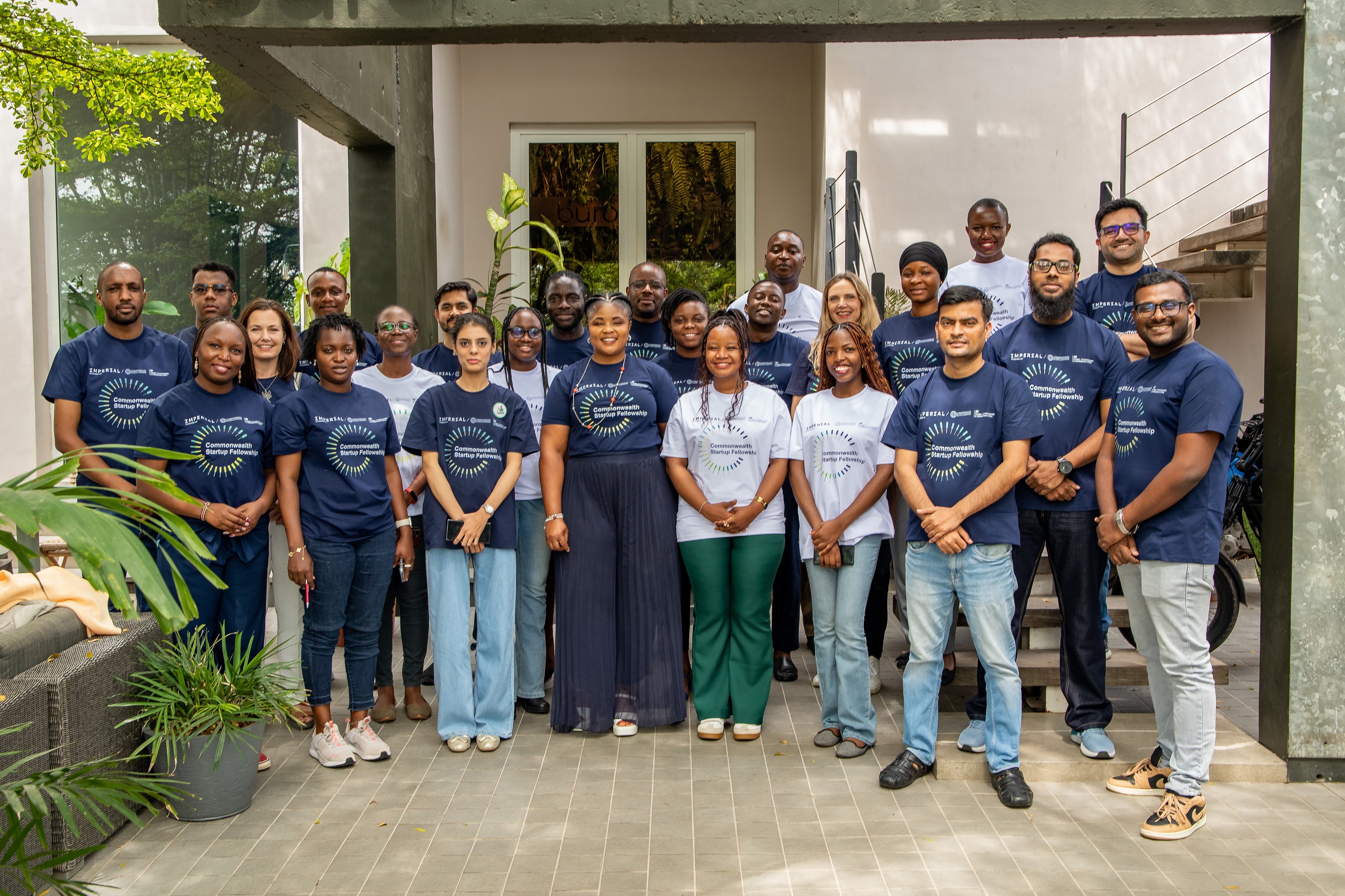 Group of startup founders